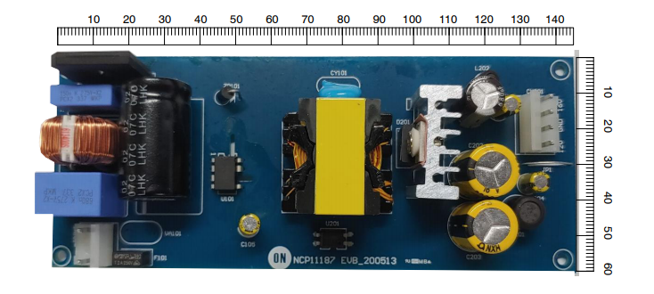 onsemi Carte d'évaluation NCP11187A65P45WGEVB
